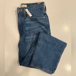 NWT! Madewell denim. Size 26W. The perfect vintage Jean